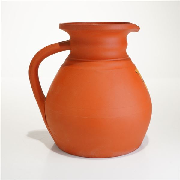Wedgwood Rosso Antico Cambridge Ale Jug by Woollard & Co