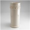 Image 1 : Wedgwood Embossed Queensware Grapevine Cylindrical Vase