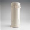 Image 2 : Wedgwood Embossed Queensware Grapevine Cylindrical Vase
