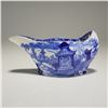 Image 2 : Wedgwood Blue Willow Pattern Pearlware Pap Boat