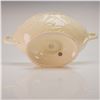 Image 3 : Wedgwood of Etruria and Barlaston Embossed Queensware Leaf Compote
