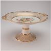 Image 1 : Wedgwood Pearl Gilt and Hand-Painted Ceramic Compote