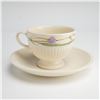 Image 1 : A 2pc Wedgwood Posy Edme Teacup and Queensware Edme Saucer