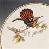 Image 2 : 2pc Wedgwood Queensware Teacup & Saucer, Hummingbird/Butterfly/Flowers