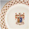 Image 2 : Wedgwood Creamware Armorial Plate