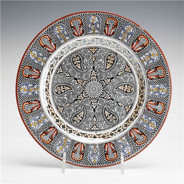 Wedgwood Creamware Plate, Indian