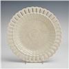 Image 1 : Wedgwood Creamware Queensware Pierced Rim Basketweave Plate