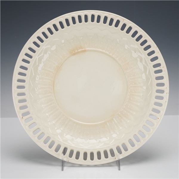Wedgwood Creamware Reticulated Plate