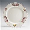 Image 1 : Wedgwood Etruria Creamware Plate, Clericy