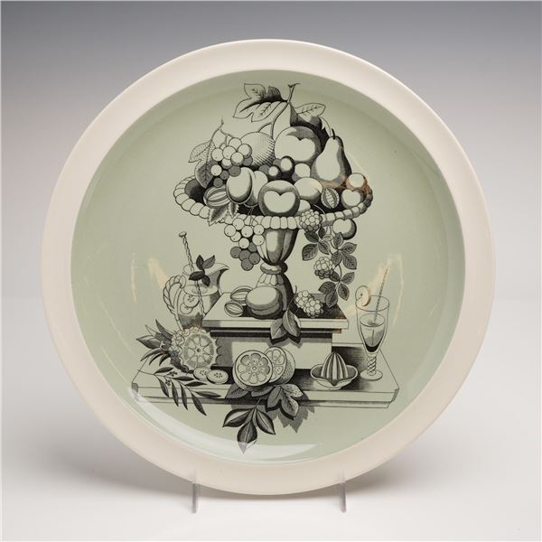 Wedgwood Fruit Still Life Trial Creamware Charger