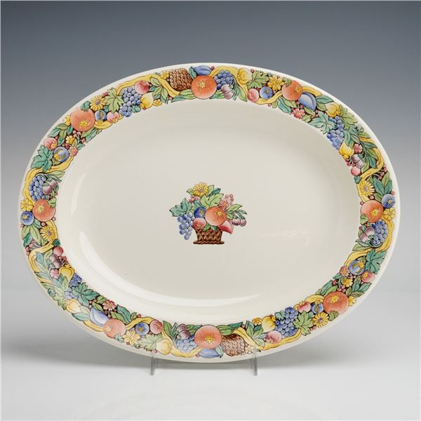 Wedgwood Manilla Pattern Creamware Oval Serving Platter