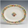 Image 1 : Wedgwood Manilla Pattern Creamware Oval Serving Platter