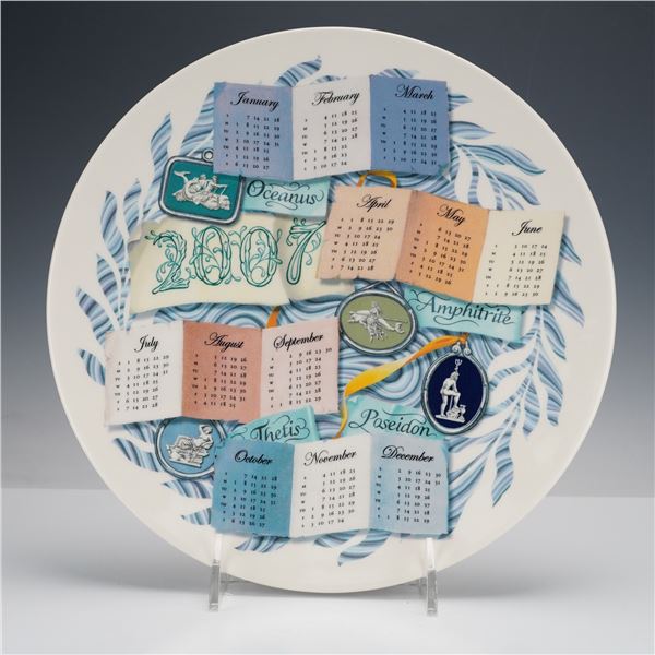 Wedgwood Queensware Calendar The Elements Water' Plate, 2007