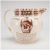 Image 2 : Wedgwood Queensware Commemorative Pitcher c. 1885