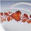 Image 2 : Wedgwood Hand-Painted Creamware Dessert Basket