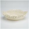 Image 1 : Wedgwood Reticulated Creamware Basket with Basketweave Motif