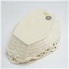 Image 3 : Wedgwood Reticulated Creamware Basket with Basketweave Motif