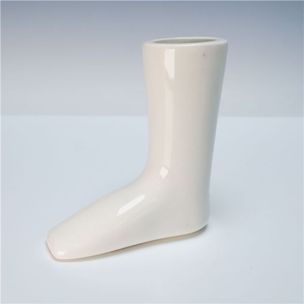 A Wedgwood Creamware 'Sock Boot', circa 1890