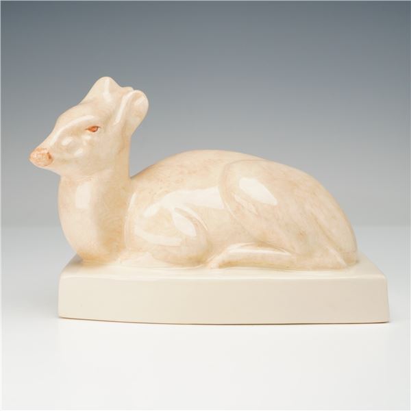 A Wedgwood Art Deco Deer Ceramic Figure by John Skeaping