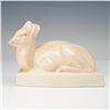 Image 1 : A Wedgwood Art Deco Deer Ceramic Figure by John Skeaping