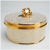 Image 1 : Wedgwood Gold Vermicelli Jewelry Box
