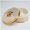 Image 2 : Wedgwood Gold Vermicelli Jewelry Box