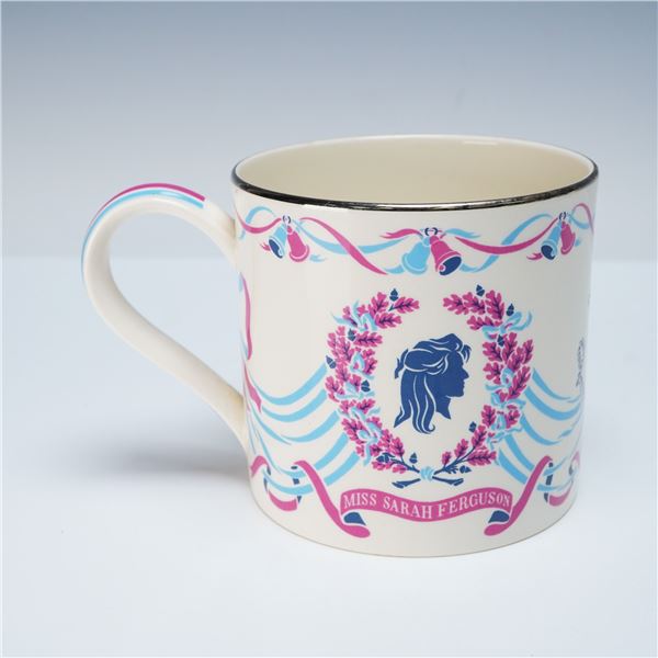 Wedgwood Mug - Royal Wedding Andrew & Ferguson by Richard Guyatt, 1986