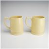 Image 2 : A Pair of Wedgwood Keith Murray Mugs with Hand Painted Jockeys