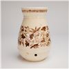 Image 2 : Wedgwood Brown Transferware Aesthetic Movement Earthenware Vase