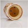 Image 3 : Wedgwood Brown Transferware Aesthetic Movement Earthenware Vase