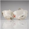 Image 4 : A Pair of Wedgwood Floral Handled Baskets