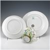 Image 3 : 3pc Wedgwood Hand-Painted Tea/Coffee Cup, Saucer & Plate Set