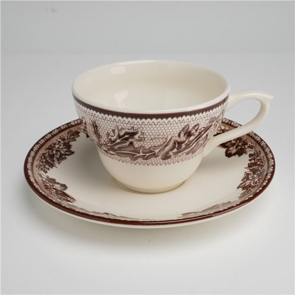 Plymouth by Josiah Wedgwood and Sons for Williams-Sonoma Cup and Saucer
