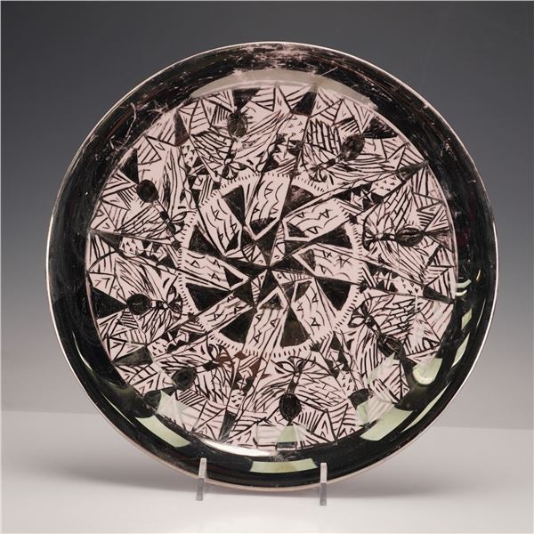 Wedgwood Bone China Decorative Plate, Alpine Pink