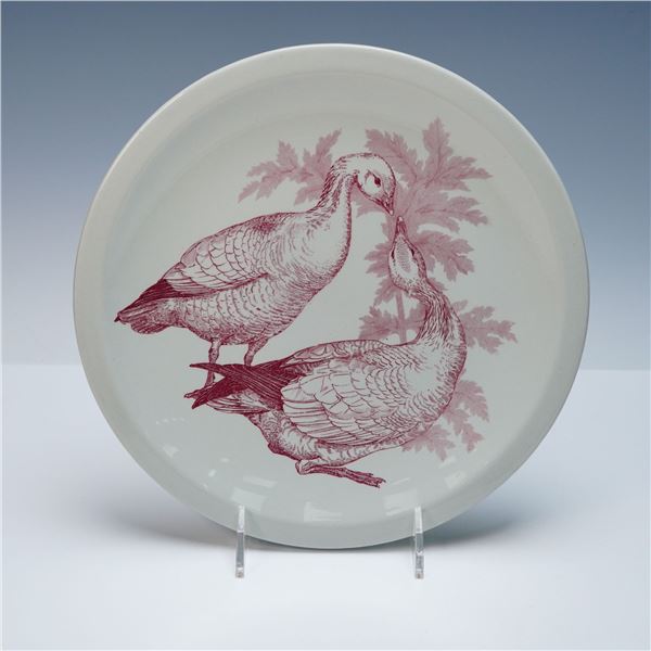 Wedgwood American Game Birds 'Snow Goose' Dinner Plate
