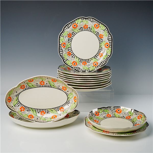 13pc Wedgwood Dinnerware Set, Richard Dennis 1982 Exhibition, AMH 8506