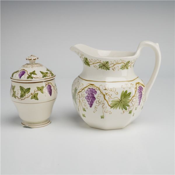 A Trio of British Ceramic Items Including Wedgwood and Portmeirion
