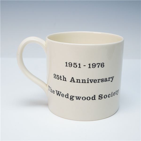 A Wedgwood Society 25th Anniversary Commemorative Mug