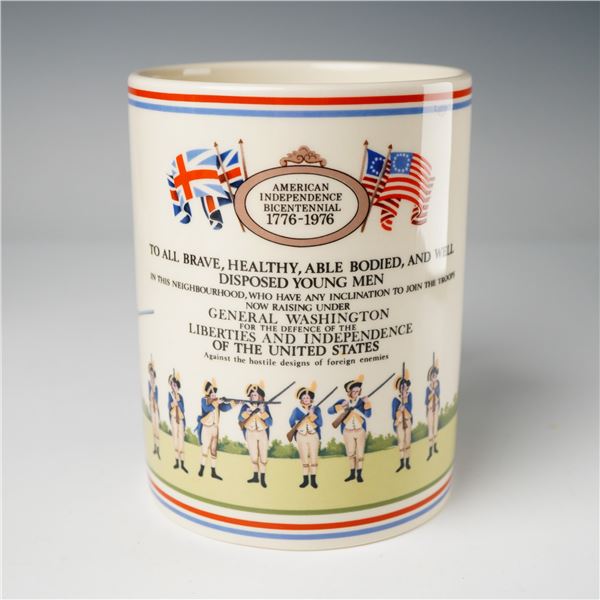 Wedgwood 1976 American Bicentennial First Edition Fathers Day Series Mug