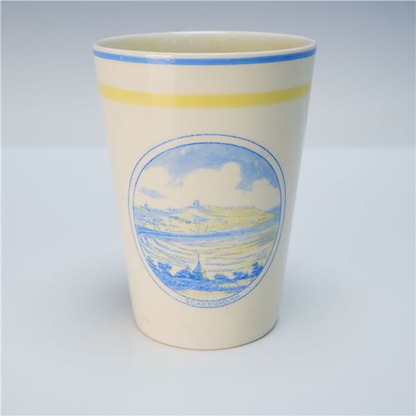 Wedgwood for Rowntree & Sons 'Scarborough' Souvenir Mug, circa 1936