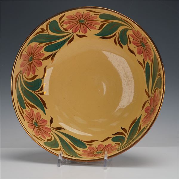 Wedgwood Hand-Painted Earthenware Floral Bowl