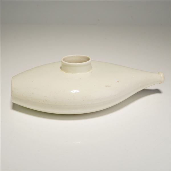 Wedgwood White Glazed Pottery Feeding Bottle