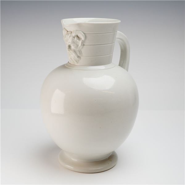 Wedgwood White Majolica Doric Jug