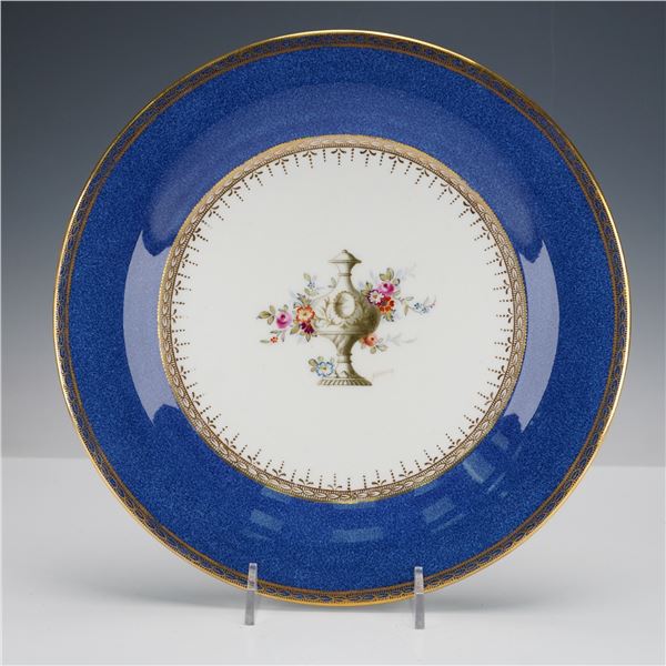 A Wedgwood Hand-Painted Neoclassical Porcelain Plate Signed A. Holland
