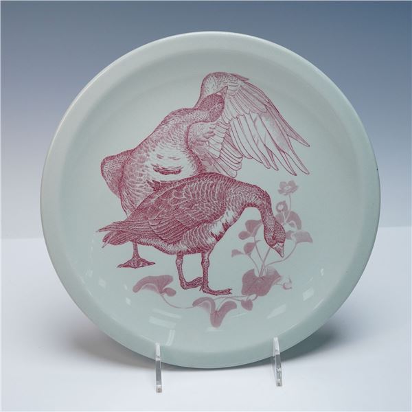 Wedgwood American Game Birds Plate - White-Fronted Goose