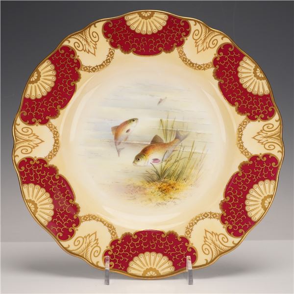 Wedgwood for T. Goode & Co. by Arthur Holland Fish Plate