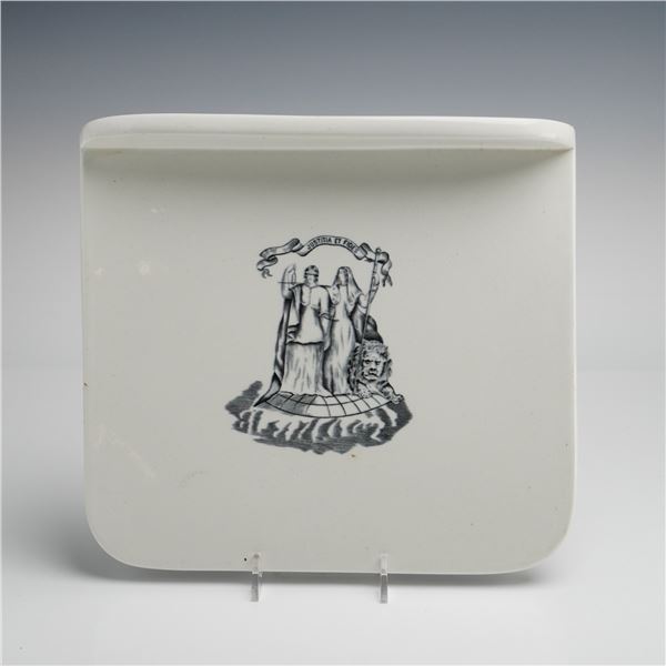 Wedgwood Ironstone Justitia et Fides Scale Plate