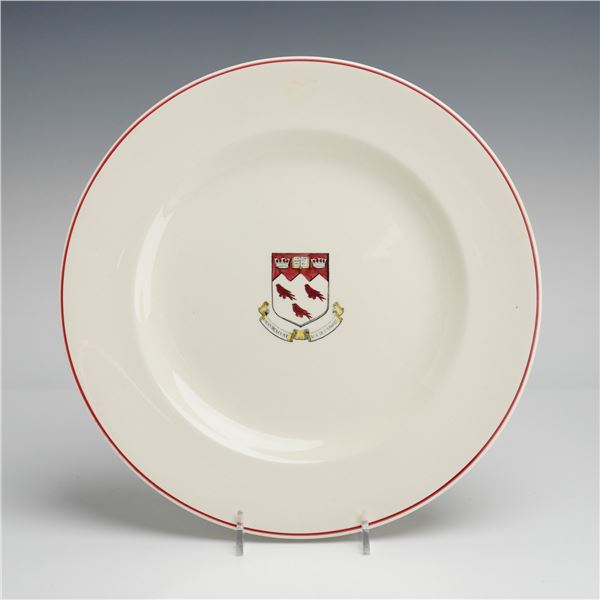 Wedgwood McGill University Emblem Plate