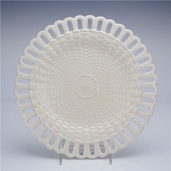 Wedgwood of Etruria & Barlaston Basket Weave Reticulated Plate