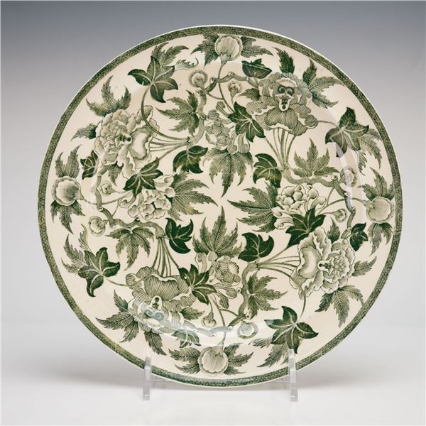 Wedgwood Peony Pattern Transfer-Printed Earthenware Plate